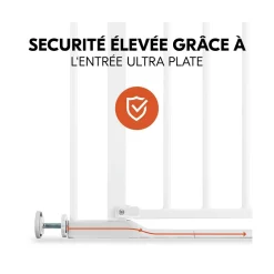 Hauck                    Barrières de sécurité Clear Step Autoclose 2    White