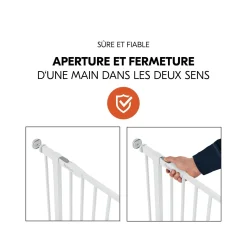 Hauck Barrières de sécurité Open N Stop 2 White