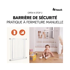 Hauck Barrières de sécurité Open N Stop 2 White