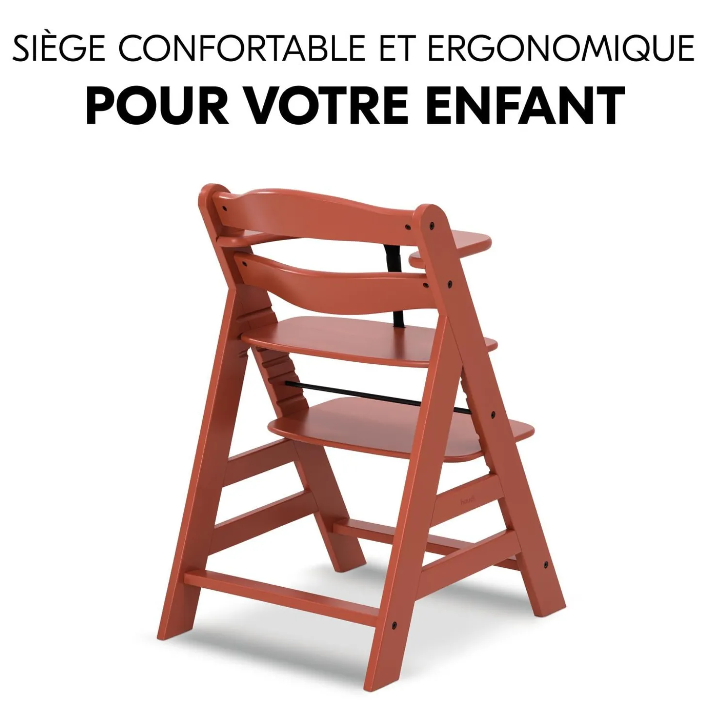 Hauck Chaise Haute En Bois Alpha+ Cork
