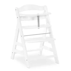 Hauck Chaise Haute En Bois Alpha+ White