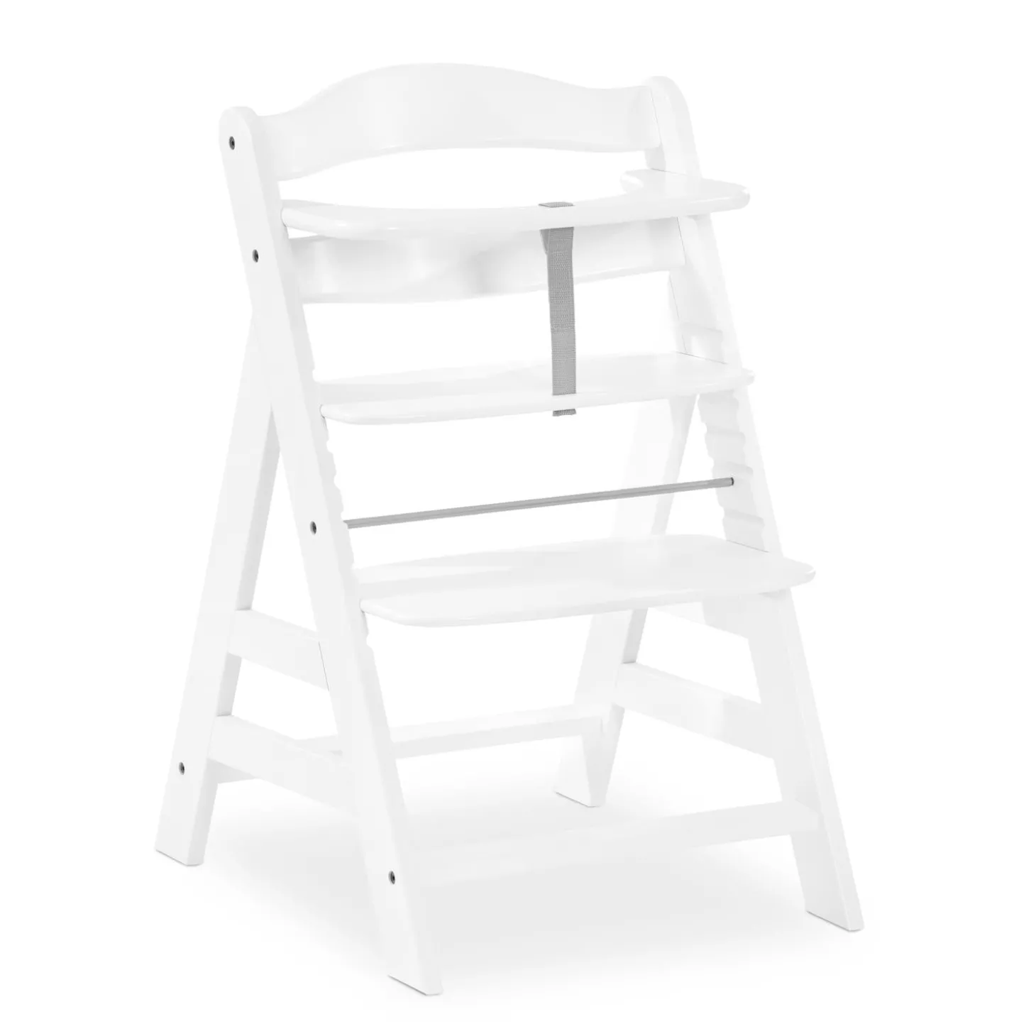Hauck Chaise Haute En Bois Alpha+ White