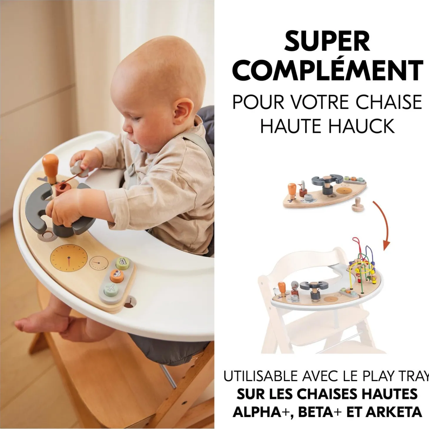 Hauck Cockpit de jeu pour chaise haute Multicolore
