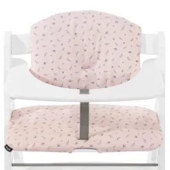 Hauck Coussin chaise haute Highchair Pad Select Jersey Flowers Rose
