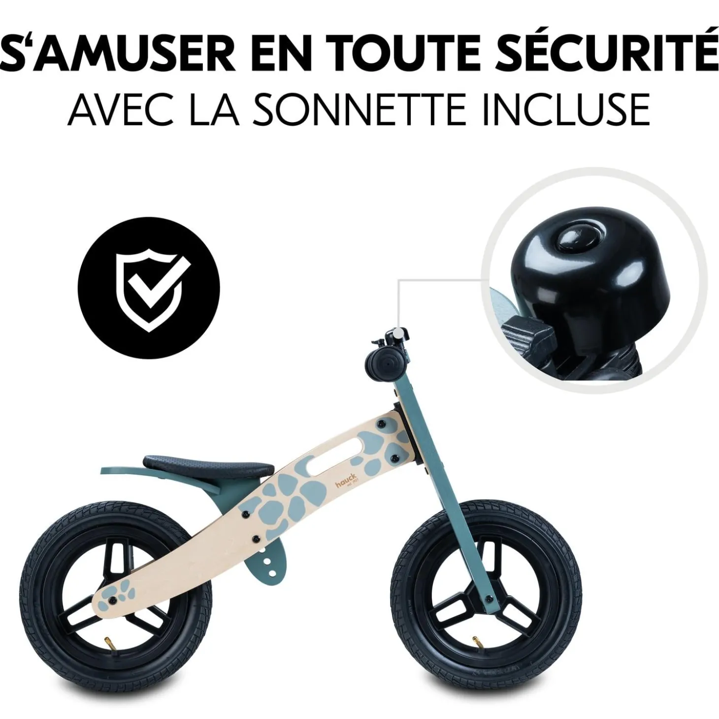 Hauck Draisienne Balance N Ride Turtle