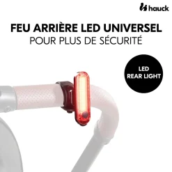 Hauck Feu Arrière Led pour poussette Black