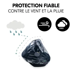 Hauck                    Habillage Pluie Cosy Car Seat    Transparent