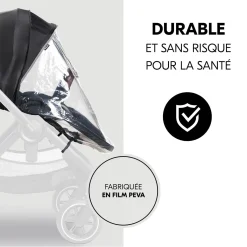 Hauck Habillage pluie poussette Pushchair Seat Transparent