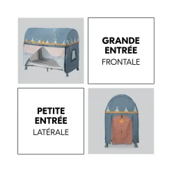 Hauck Housse De Lit De Voyage Palace Multicolore