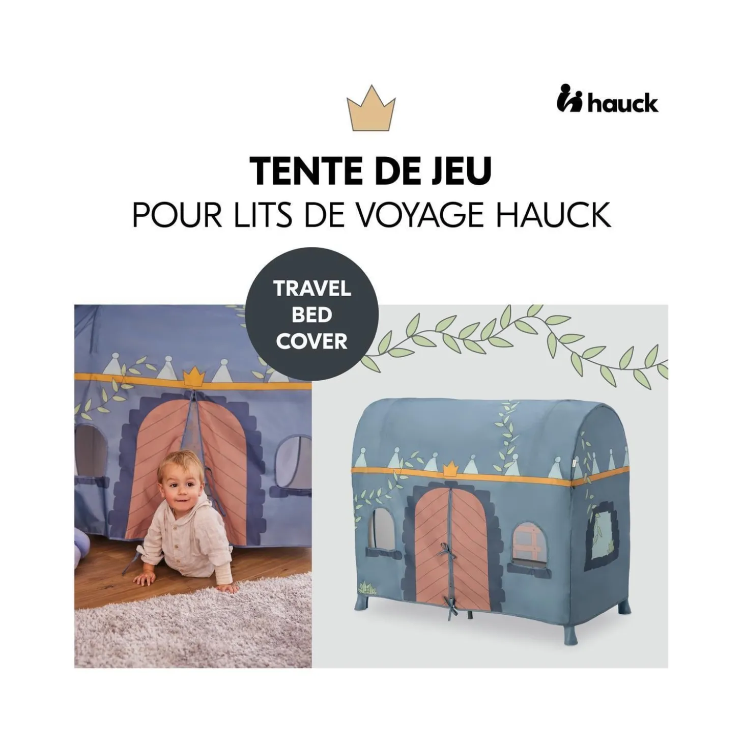 Hauck Housse De Lit De Voyage Palace Multicolore