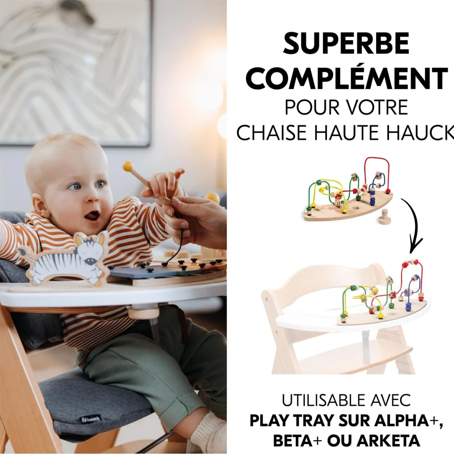 Hauck Labyrinthe Perle Play Moving Multicolore