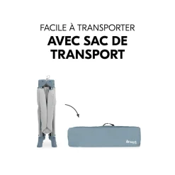 Hauck                    Lit parapluie Dream N Play Plus    Dusty Blue