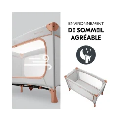 Hauck                    Lit parapluie Dream N Play Plus    Dusty Cork