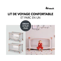 Hauck                    Lit parapluie Dream N Play Plus    Dusty Cork