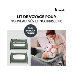 Hauck                    Lit parapluie Play N Relax Center    Dark Green