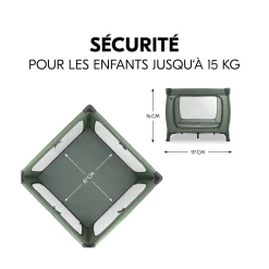 Hauck                    Lit parc Sleep N Play SQ    Dark Green