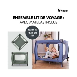 Hauck                    Lit parc Sleep N Play SQ    Dark Green