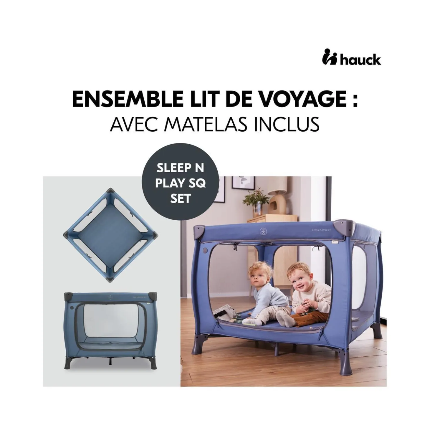 Hauck Lit parc Sleep N Play SQ Dark Blue