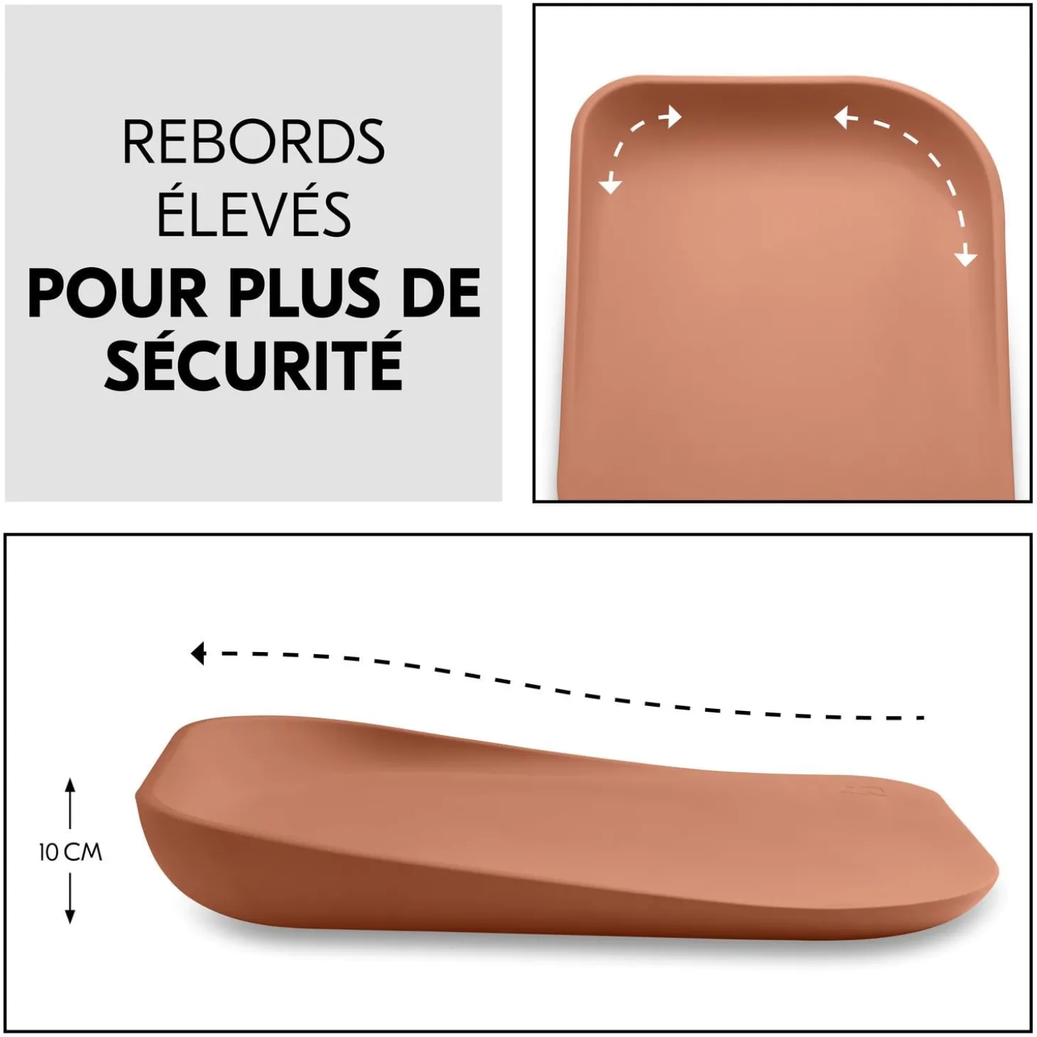 Hauck Matelas à langer Change N Clean Cork