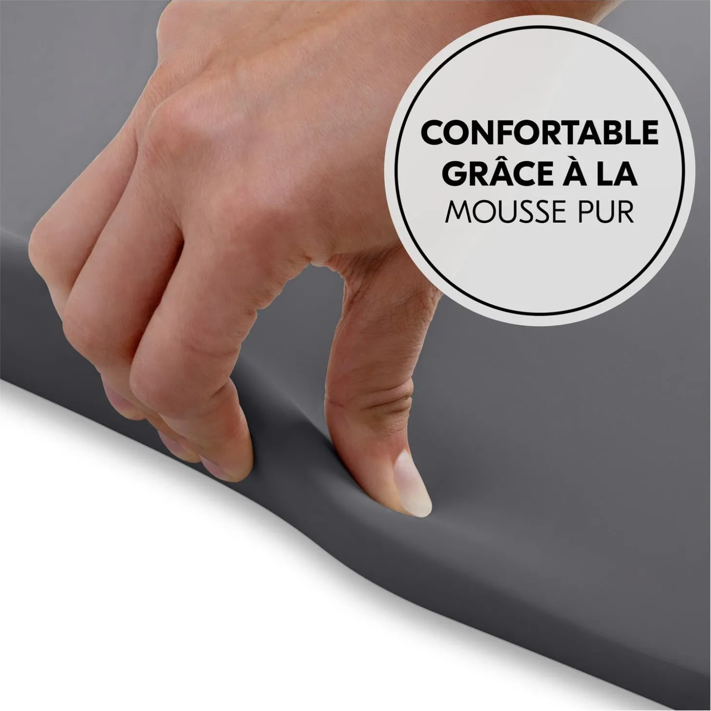 Hauck Matelas à langer Change N Clean Anthracite