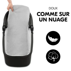 Hauck                    Pack Poussette Move N Care    Black