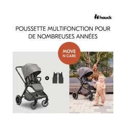 Hauck Poussette Move N Care Dark Grey