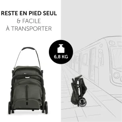 Hauck Poussette Travel N Care Dark Olive