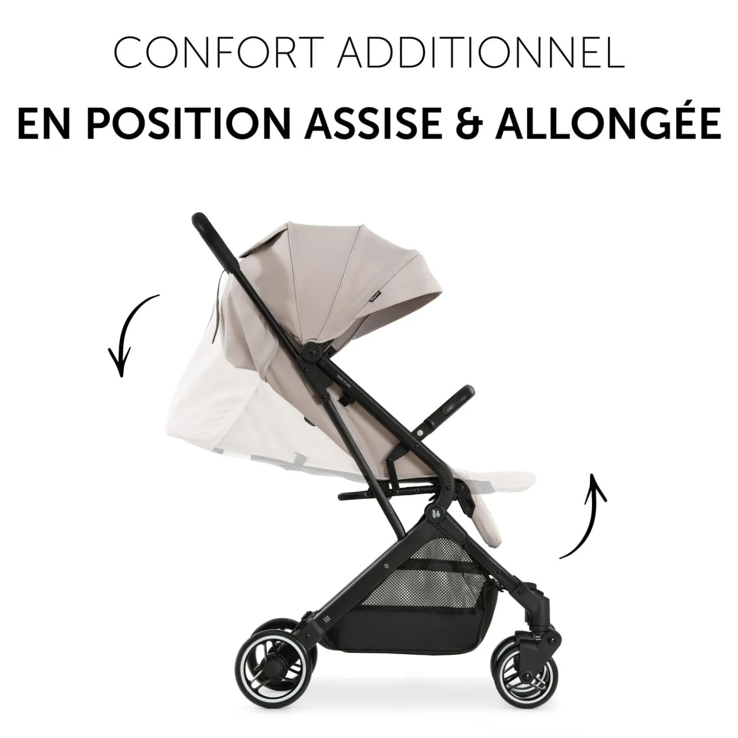 Hauck Poussette Travel N Care Beige
