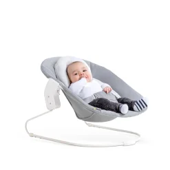 Hauck Transat Alpha Bouncer 2en1 Stretch Grey
