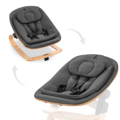 Hauck                    Transat pour chaise haute Bouncer Eco    Deep Grey