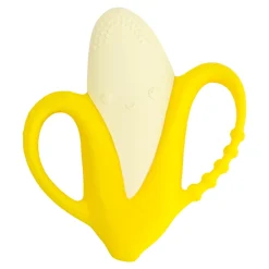 Infantino Anneau de dentition en silicone Banane Jaune