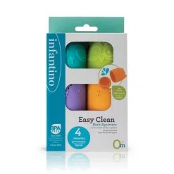 Infantino                    Arroseurs de bain nettoyables silicone    Multicolore