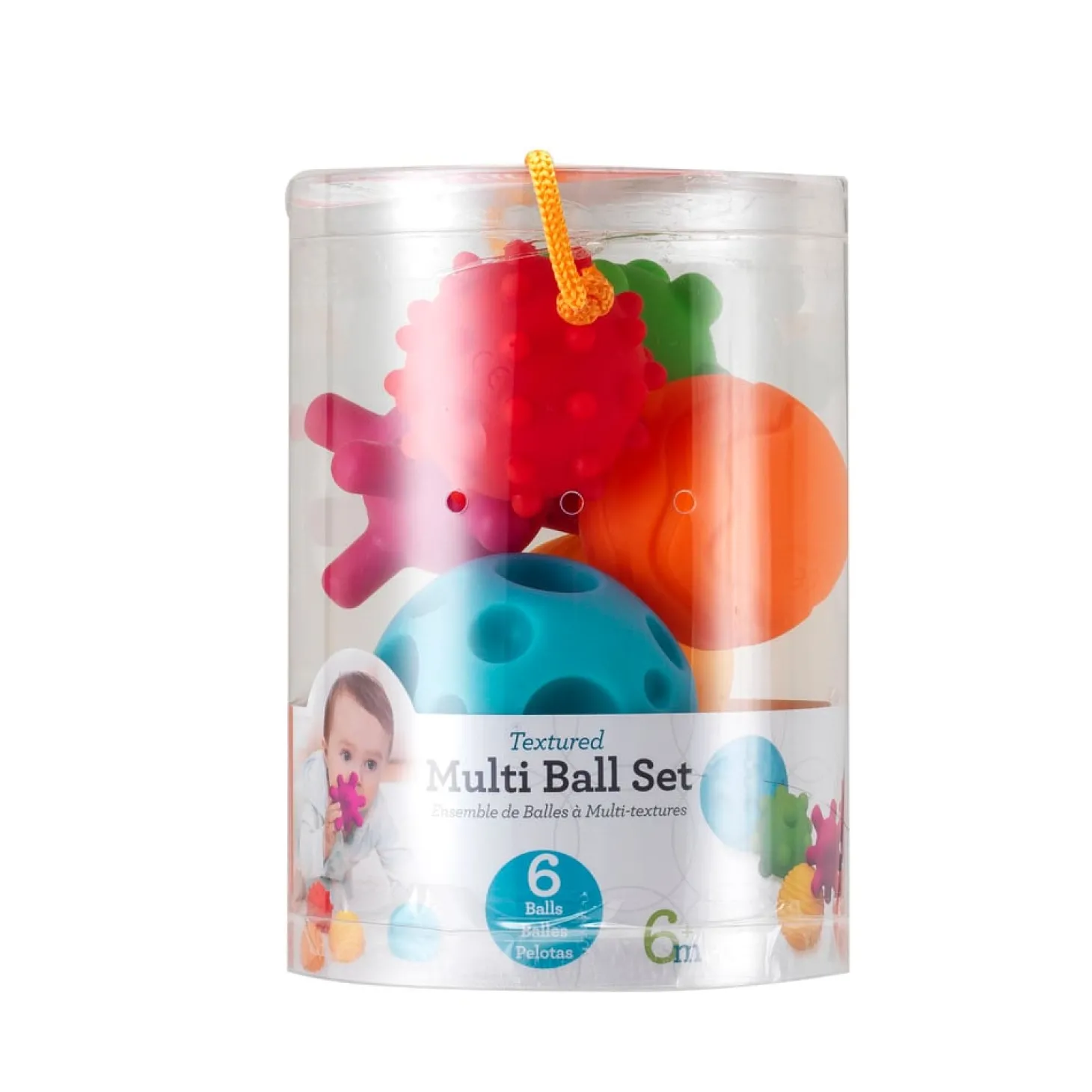 Infantino 6 balles Senso Multicolore