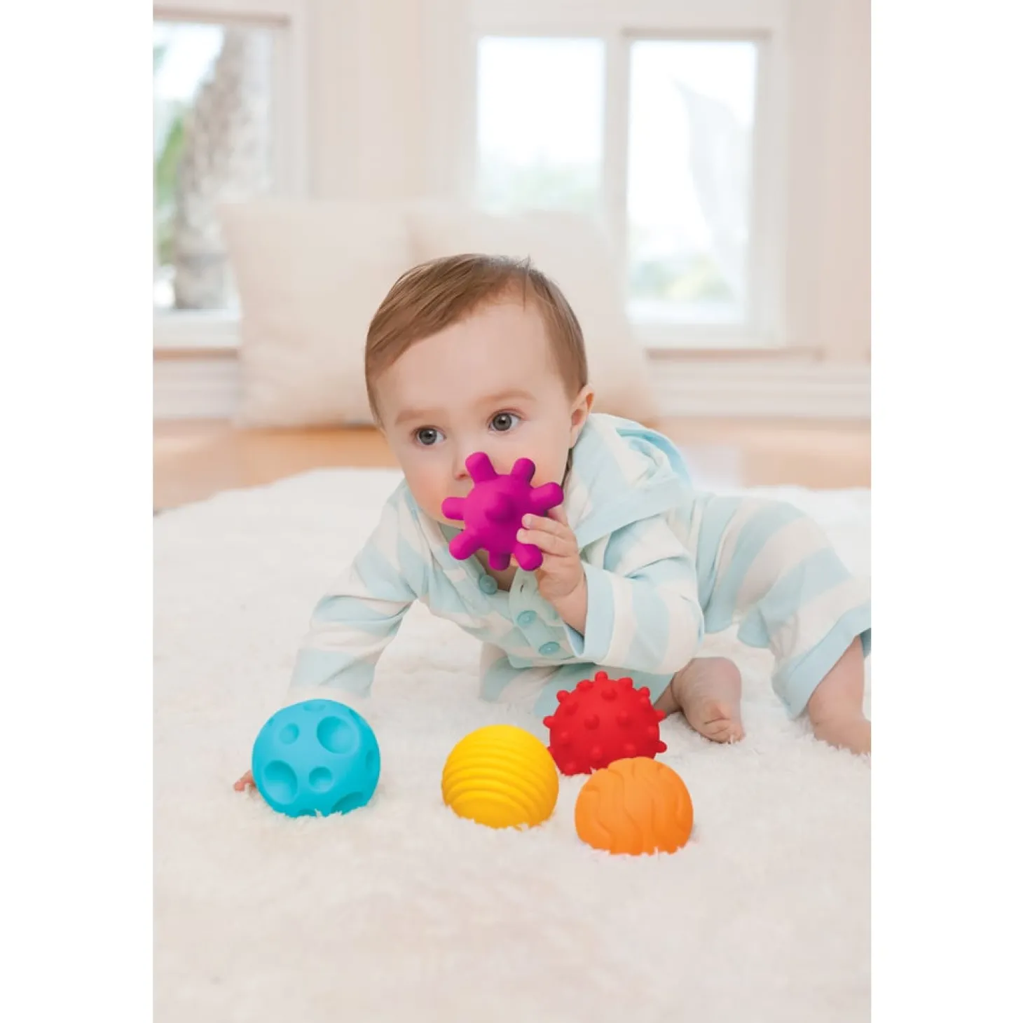 Infantino 6 balles Senso Multicolore