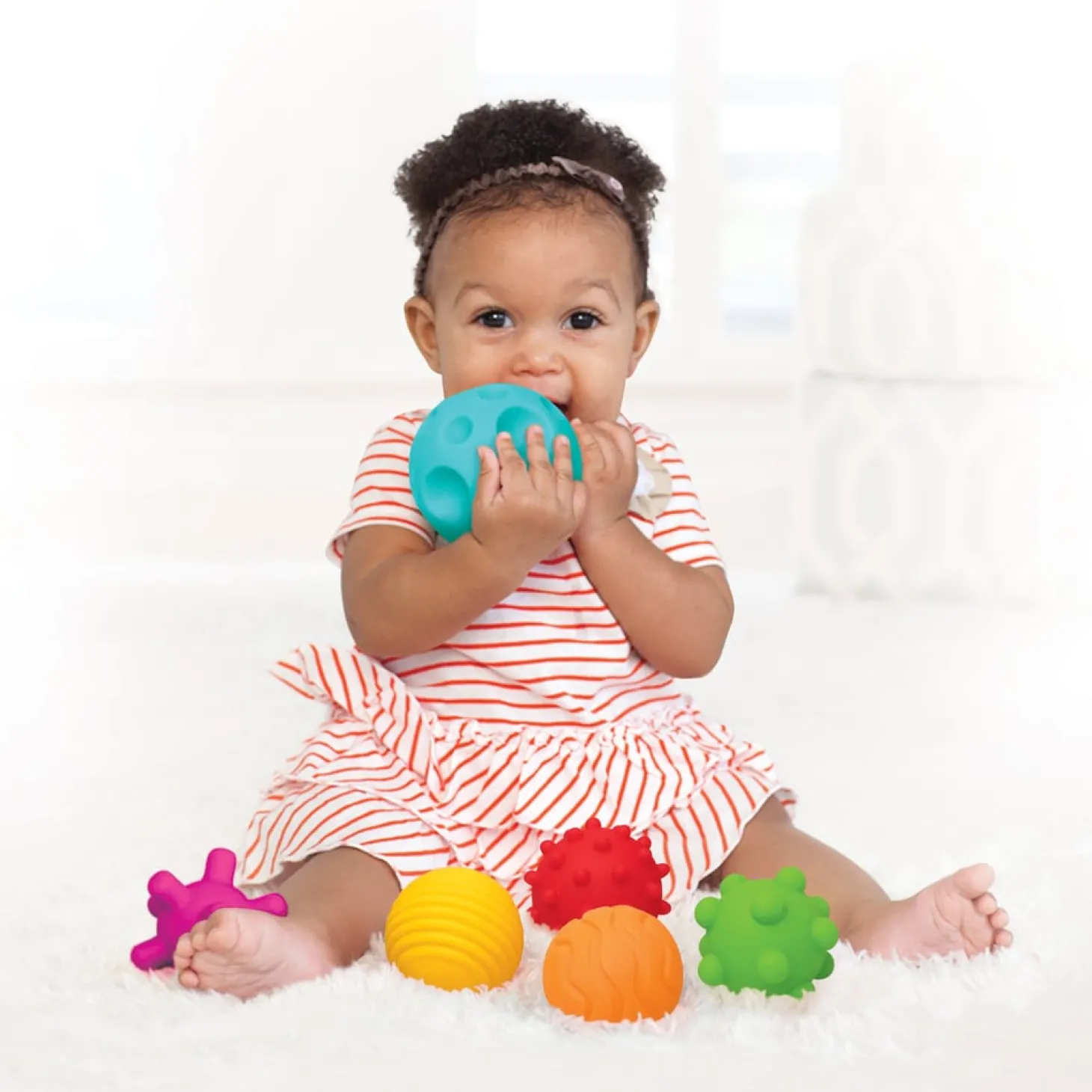 Infantino 6 balles Senso Multicolore