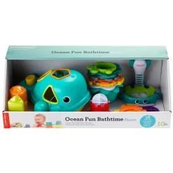 Infantino                    Coffret de bain 17 pièces Ocean Fun