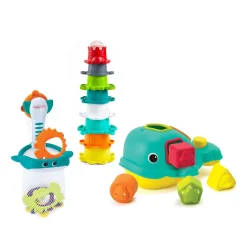 Infantino Coffret de bain 17 pièces Ocean Fun