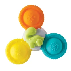 Infantino                    Coffret de 3 spinners en silicone    Multicolore
