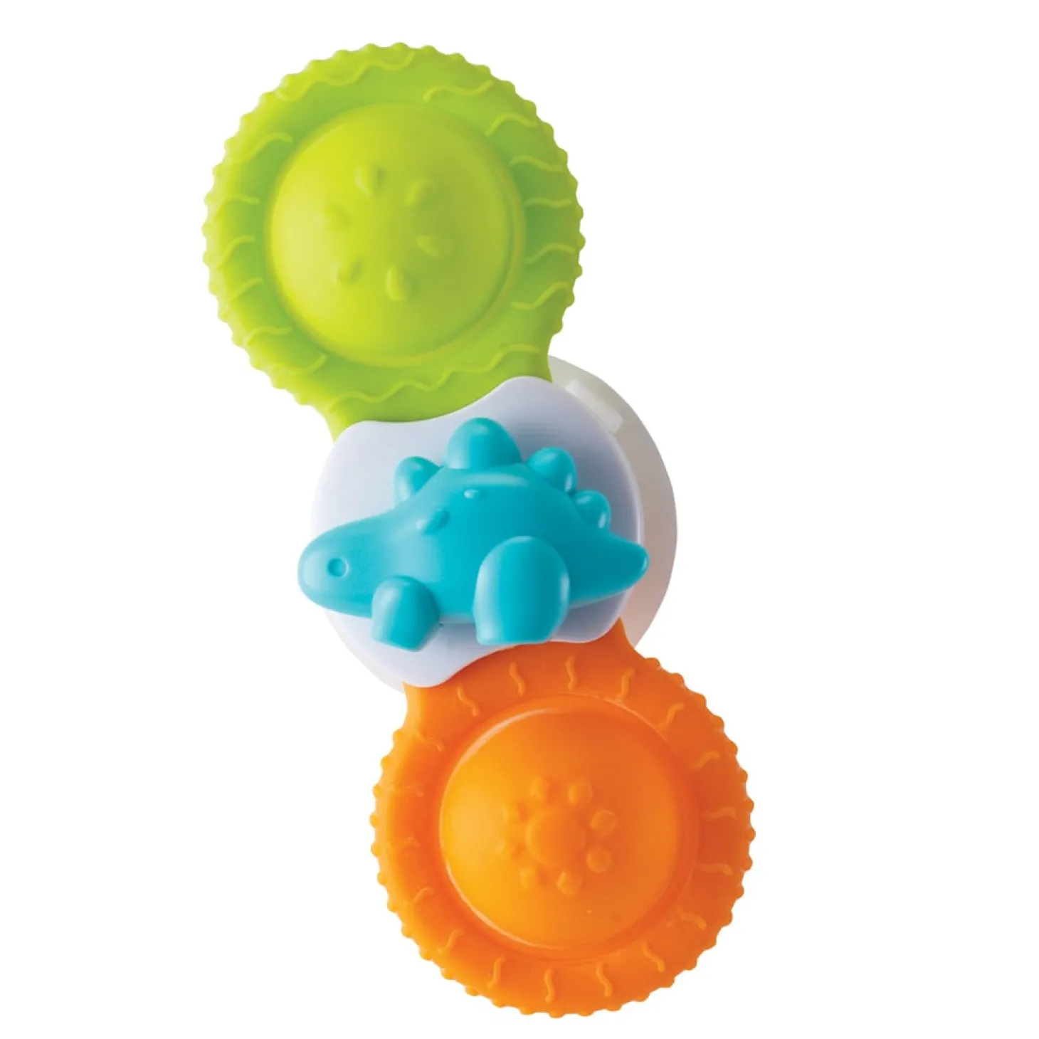 Infantino Coffret de 3 spinners en silicone Multicolore