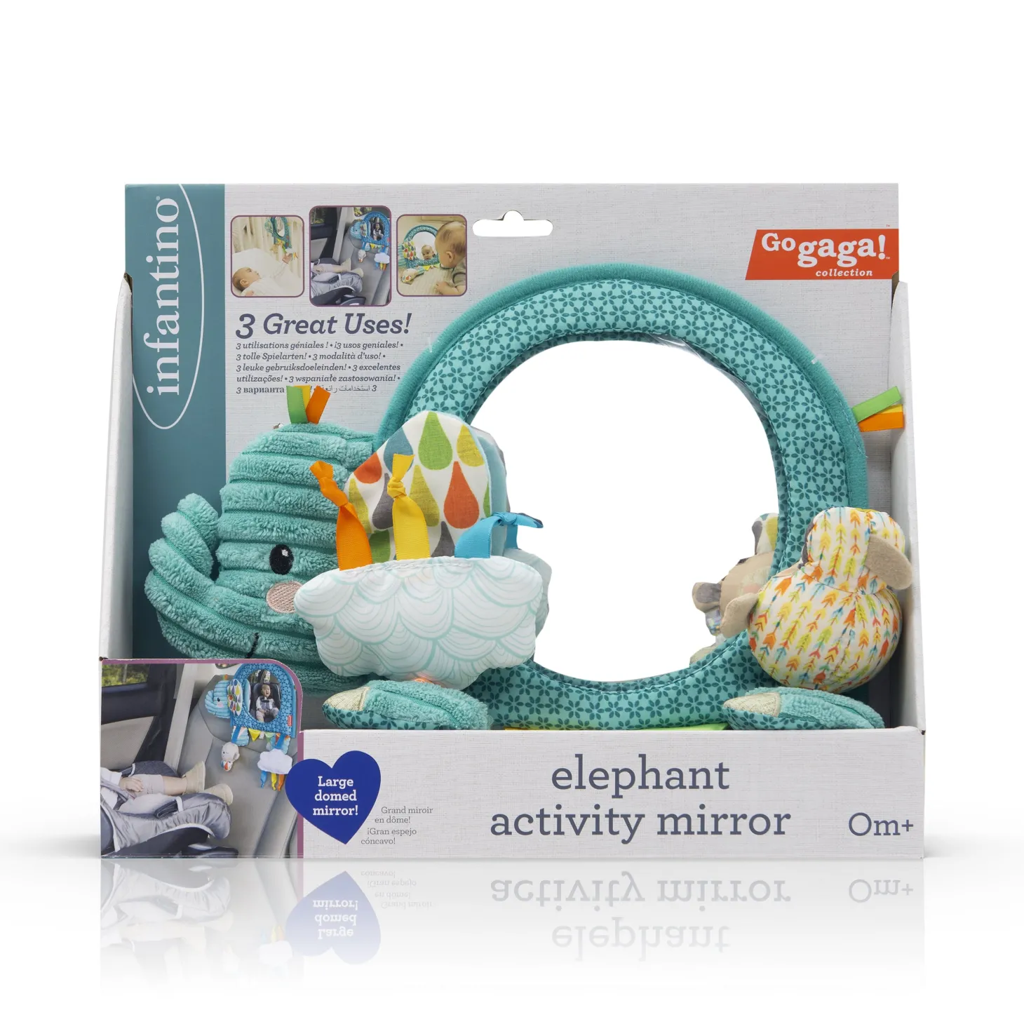 Infantino Elephant Miroir pour siège auto