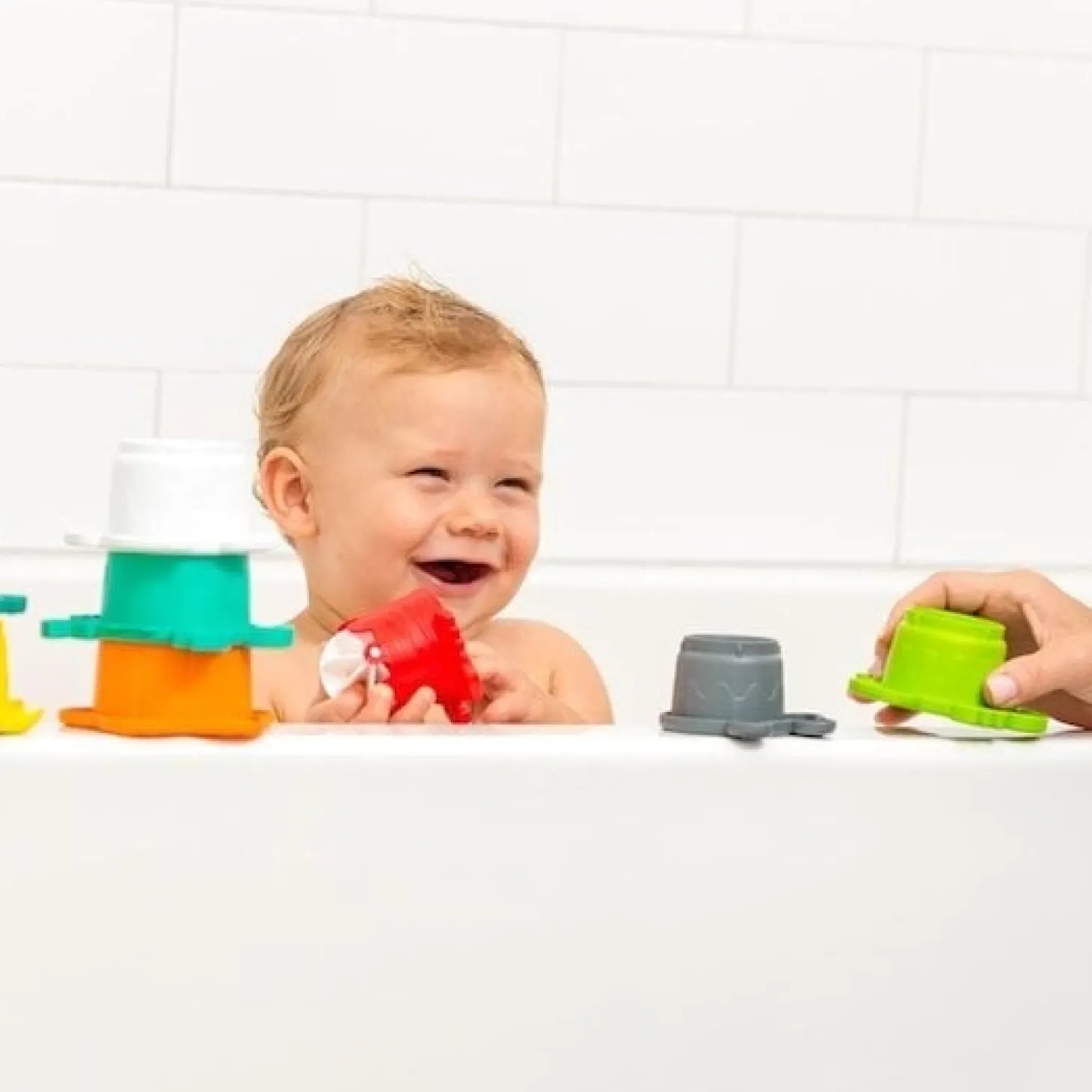 Infantino Gobelets gigogne de bain