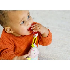 Infantino Peluche Glace à mordiller Multicolore