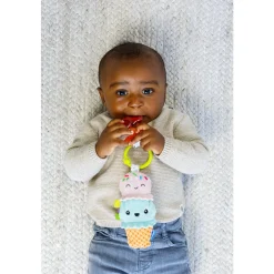 Infantino Peluche Glace à mordiller Multicolore