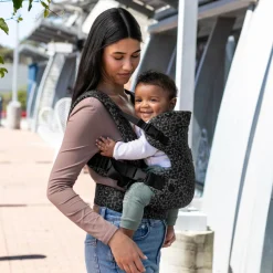 Infantino Porte bébé - Flip 4-en-1 Black Léopard