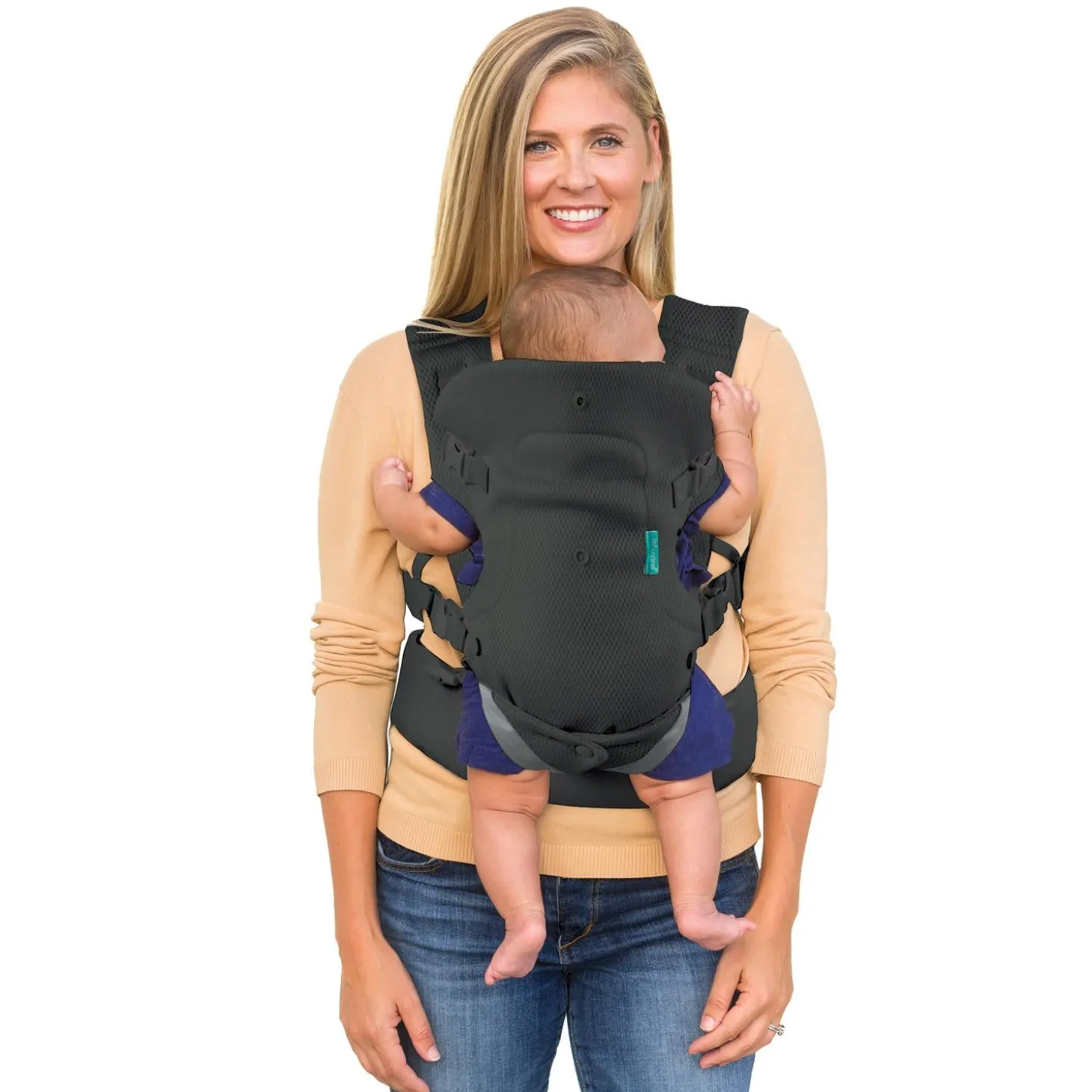 Infantino Porte bébé - Flip 4-en-1 Bleu Foncé