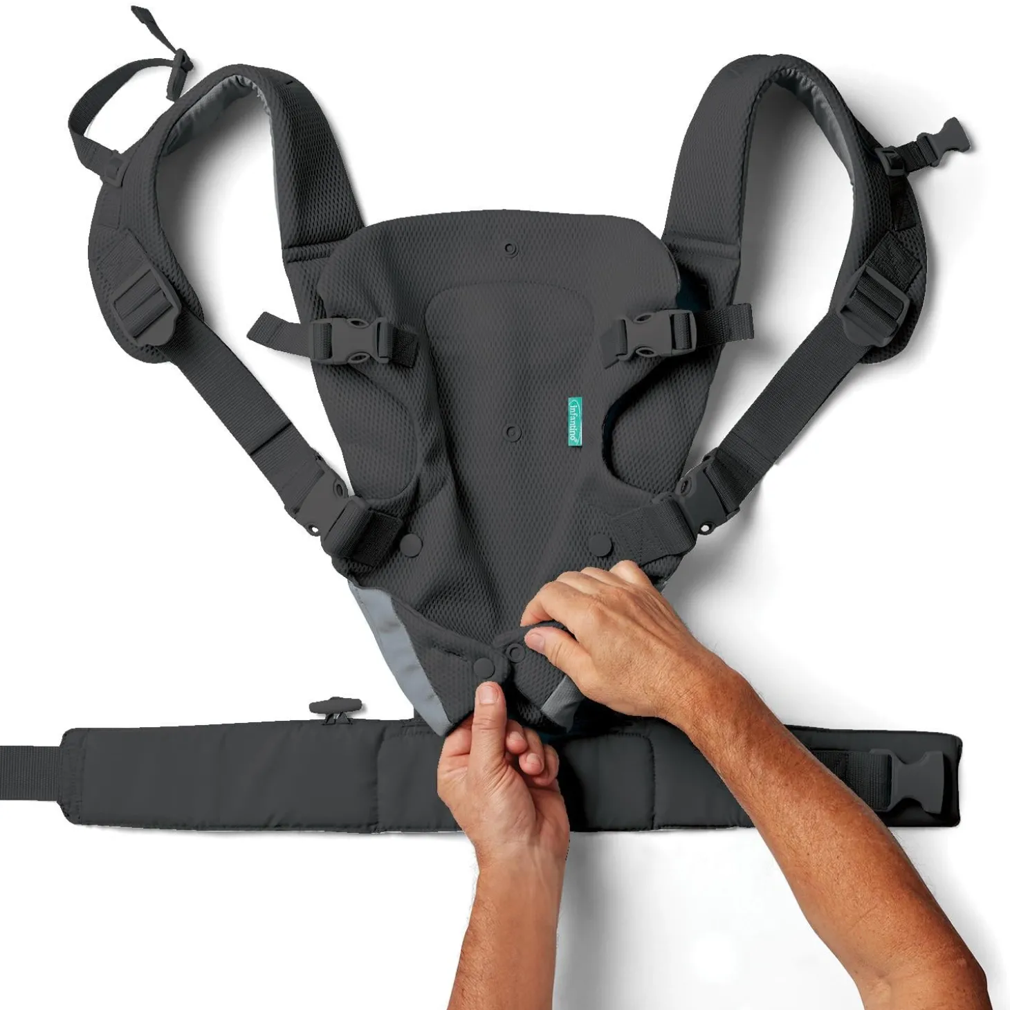 Infantino Porte bébé - Flip 4-en-1 Bleu Foncé