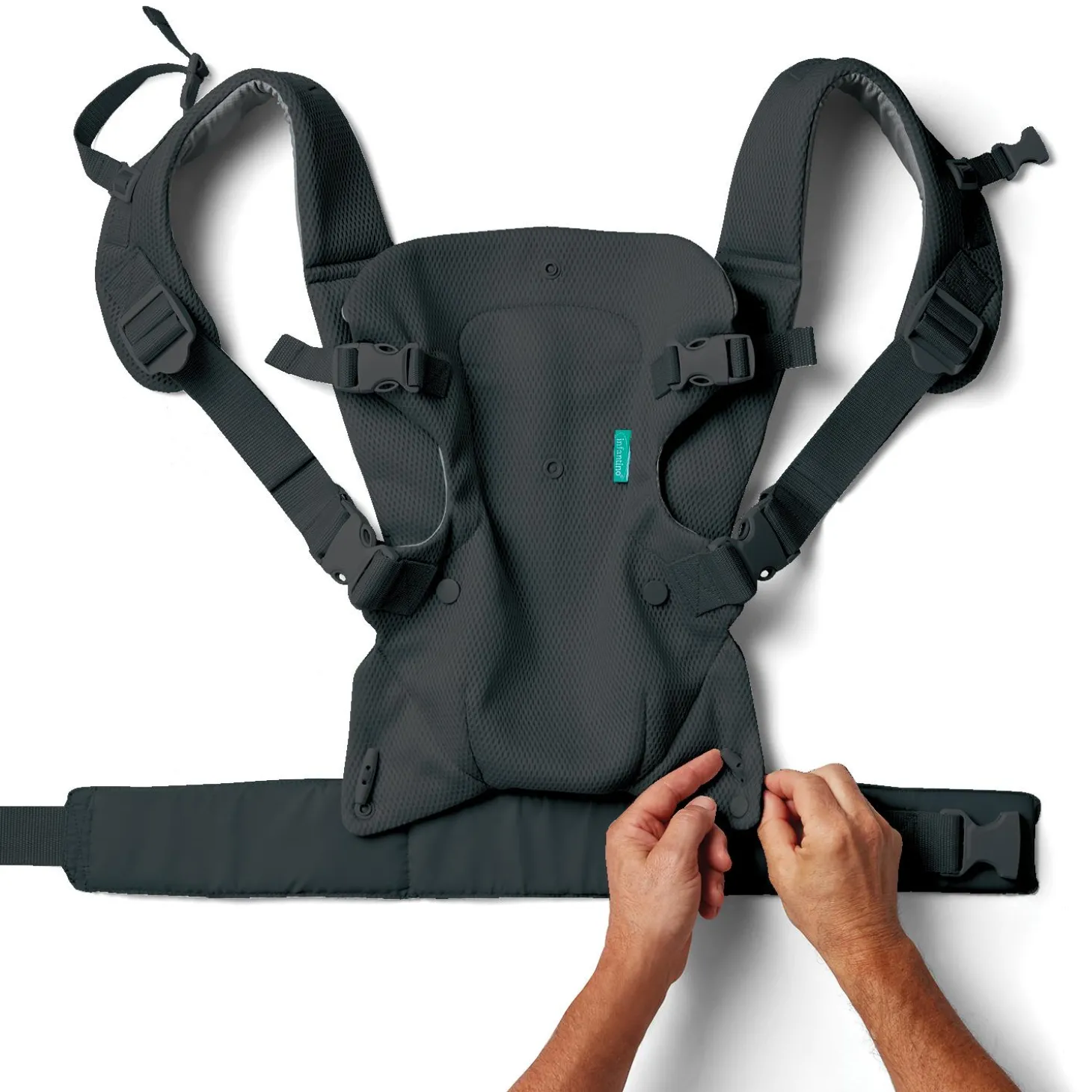 Infantino Porte bébé - Flip 4-en-1 Bleu Foncé