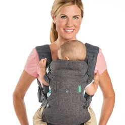 Infantino                    Porte bébé Flip Ergo 4 en 1    Gris