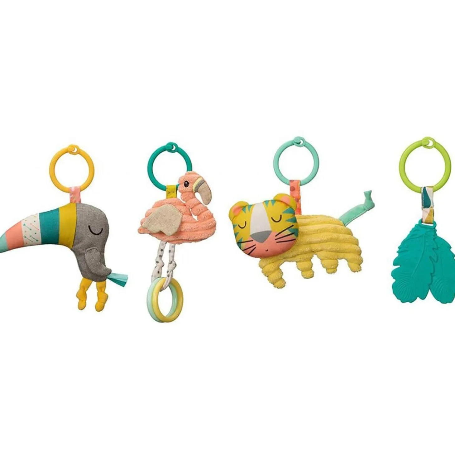 Infantino Tapis de jeu tropical Go Gaga Multicolore