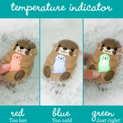 Infantino                    Thermomètre de bain lumineux otarie    Océan